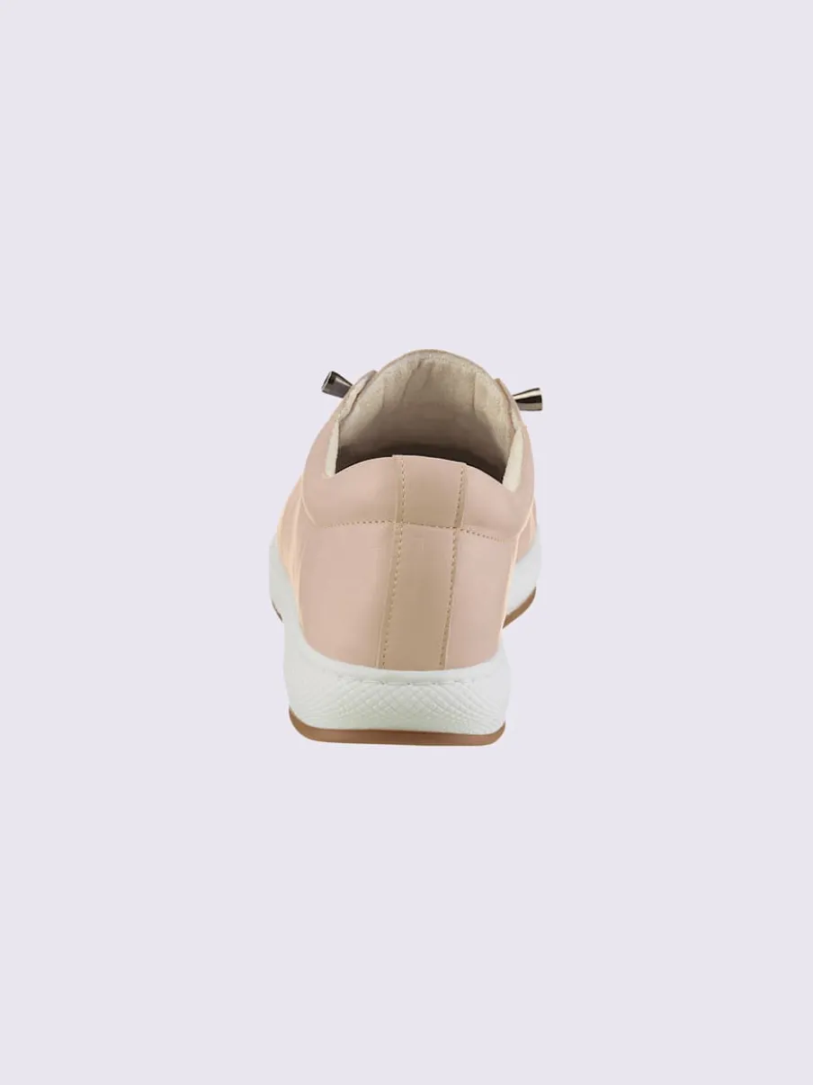 Sneakers cuir nappa de vache