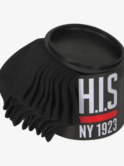 Socquettes basiques unisexe, lot de 8
