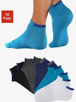 Socquettes lot de 10 pièces économique h.i.s.