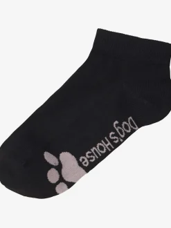 Socquettes motif de pattes doux sous la semelle