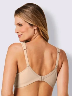 Soutien-gorge confort sans armatures avec bonnets préformés et larges bretelles