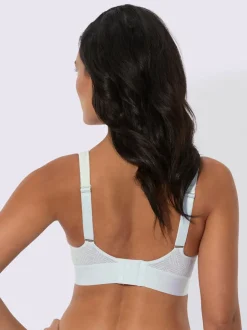 Soutien-gorge confort sans armatures à bonnets préformés avec applications décoratives