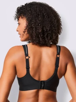 Soutien-gorge de sport sans armatures à maintien optimal avec bretelles réglables