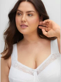Soutien-gorge large sans armatures