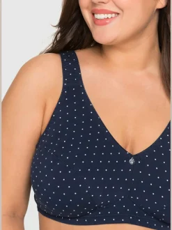 Soutien-gorge large sans armatures bon. b, c, d, e, f, g