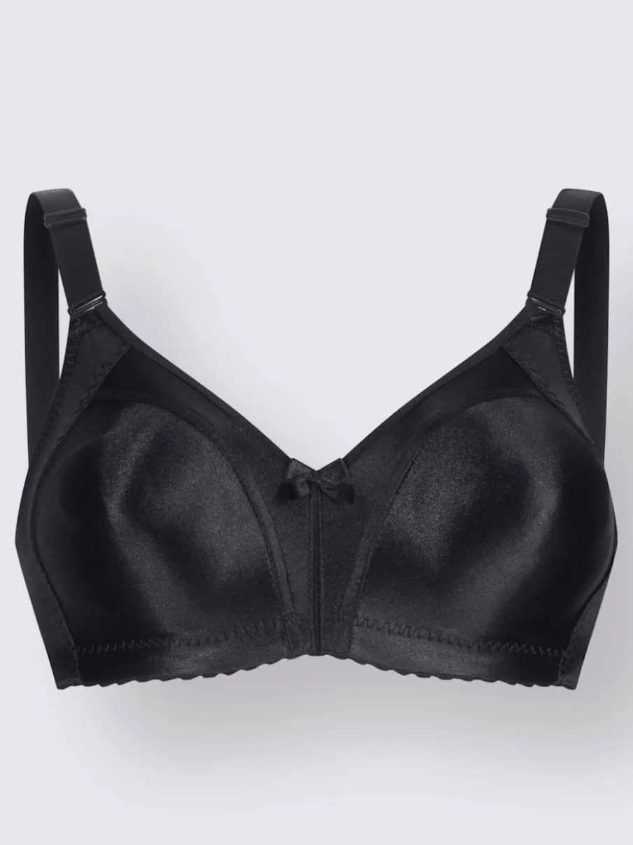 Soutien-gorge minimiseur sans armatures à bonnets moulés et bretelles larges
