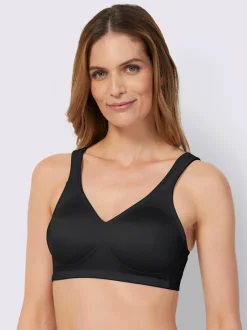 Soutien-gorge sans armatures à bonnets moulés et bretelles larges