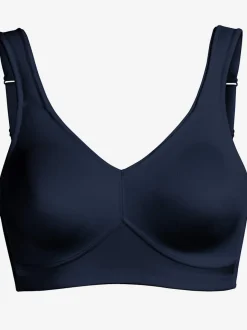 Soutien-gorge sans armatures à bonnets moulés et bretelles larges