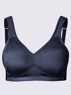 Soutien-gorge sans armatures à bonnets moulés et bretelles larges