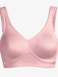 Soutien-gorge sans armatures à bonnets moulés et bretelles larges
