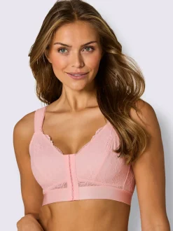 Soutien-gorge sans armatures à fermeture devant bon. a, b, c, d