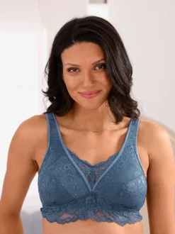 Soutiens-gorges sans armatures avec dentelle transparente confortable