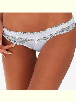 String sexy avec jarretelles amovibles
