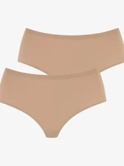 String taille haute string en microfibre très extensible