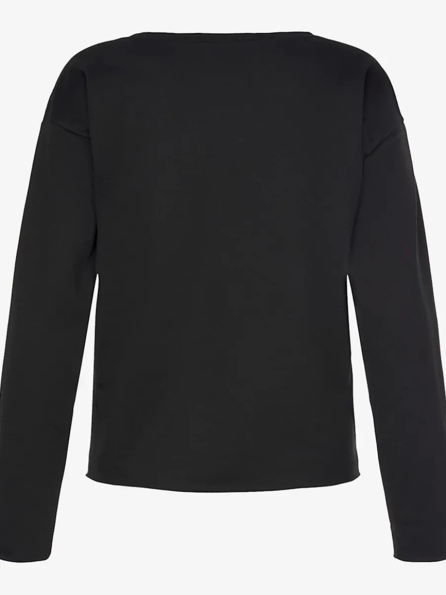 Sweatshirt ample à encolure ronde et manches longues
