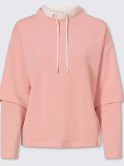 Sweatshirt aspect 2 en 1 tendance