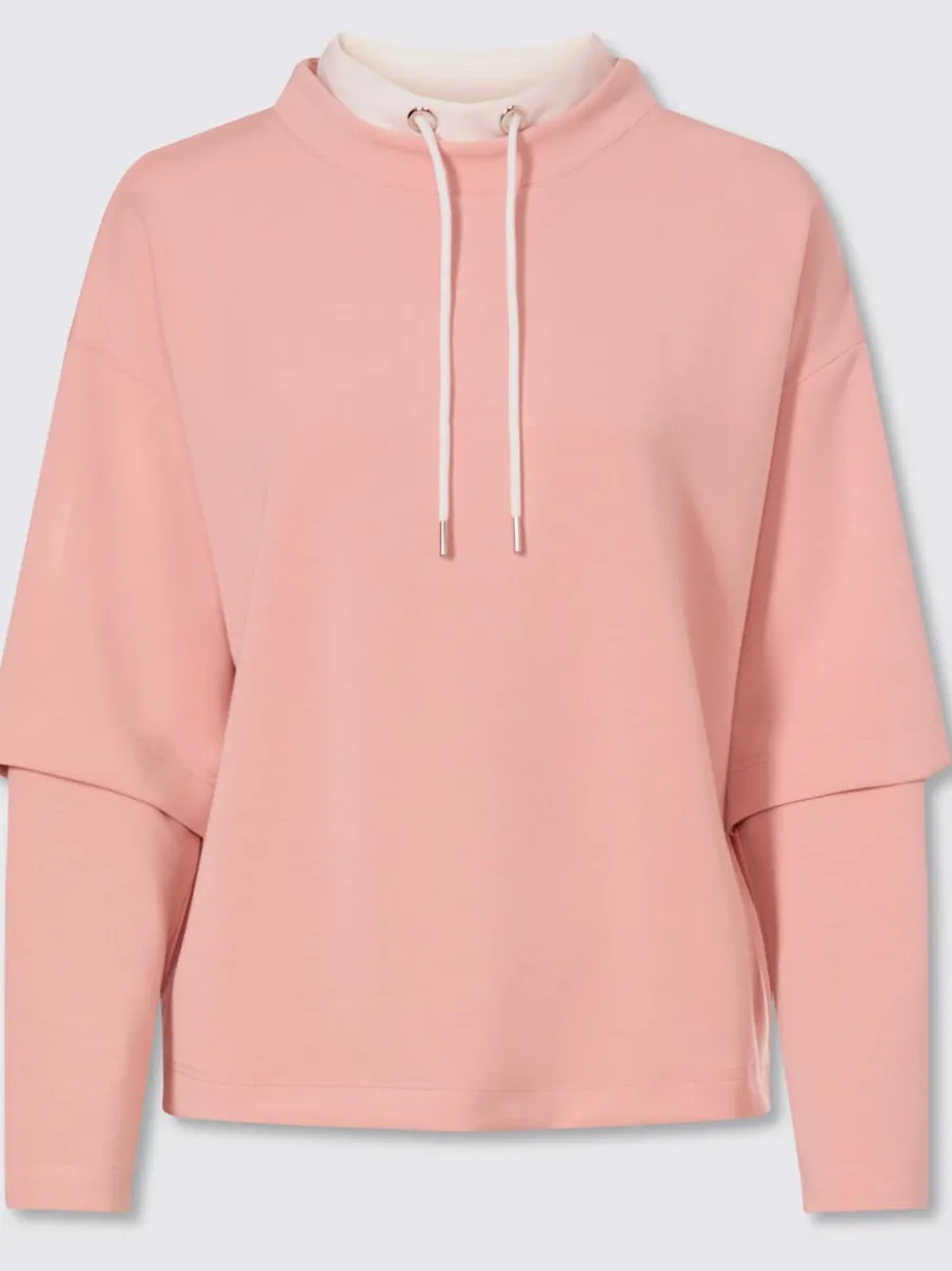 Sweatshirt aspect 2 en 1 tendance