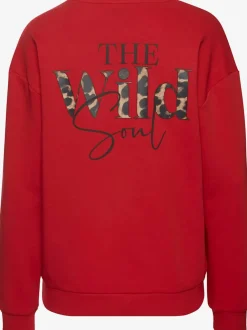 Sweatshirt aux coloris unis tendance