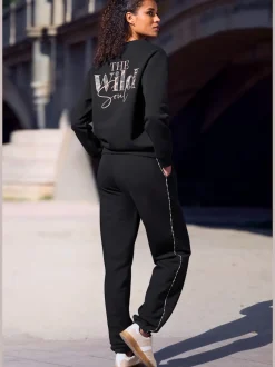 Sweatshirt aux coloris unis tendance