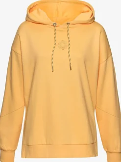 Sweatshirt à capuche avec cordon réglable et imprimés graphiques