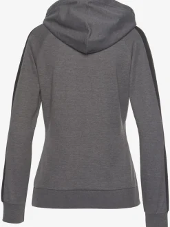 Sweatshirt à capuche avec manches longues et poche kangourou