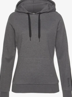 Sweatshirt à capuche avec manches longues et poche kangourou
