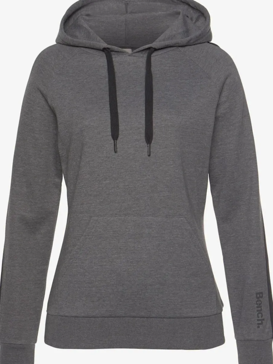 Sweatshirt à capuche avec manches longues et poche kangourou