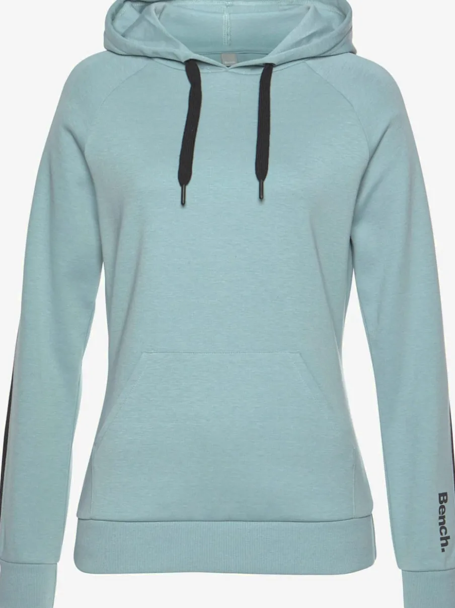 Sweatshirt à capuche avec manches longues et poche kangourou