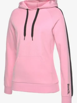 Sweatshirt à capuche avec manches longues et poche kangourou
