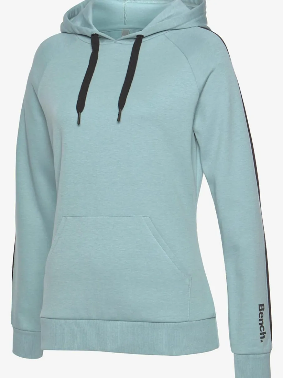 Sweatshirt à capuche avec manches longues et poche kangourou
