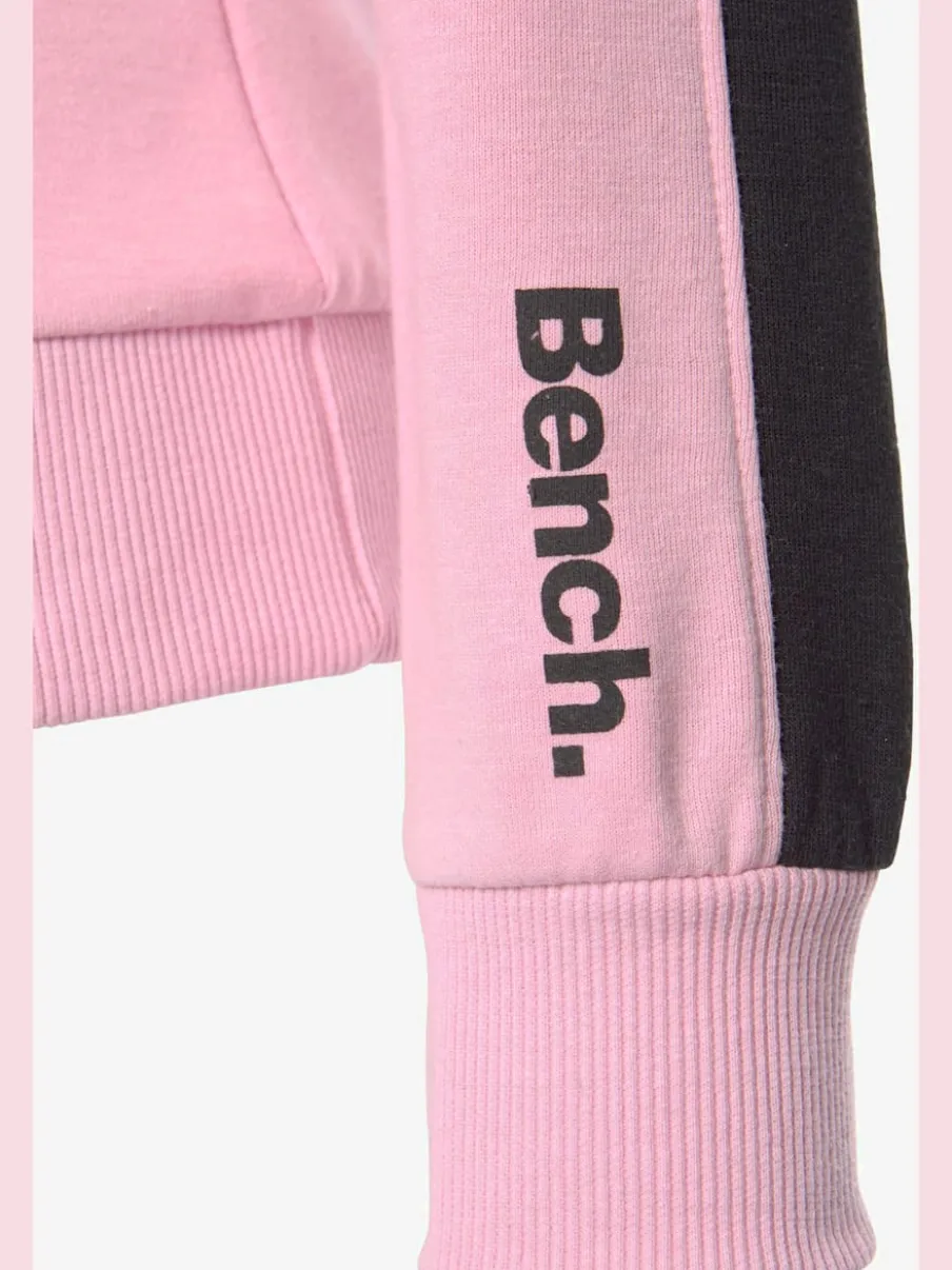 Sweatshirt à capuche avec manches longues et poche kangourou