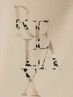 Sweatshirt à capuche avec motifs léopard et manches longues