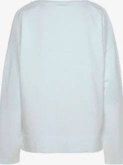 Sweat-shirt décontracté encolure ronde avec marque imprimée
