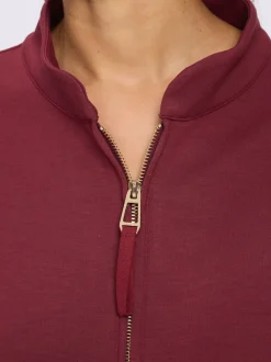 Sweatshirt encolure avec glissière