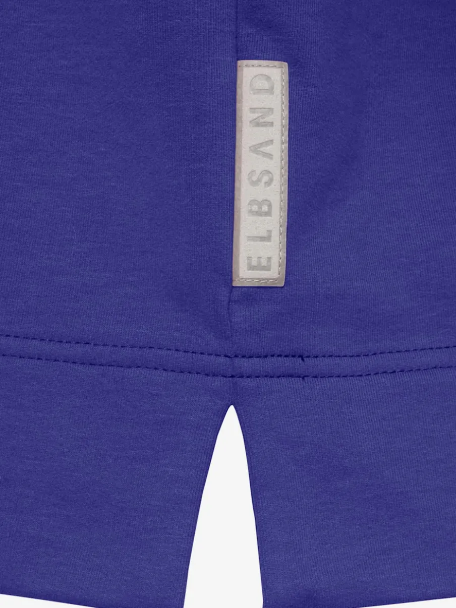Sweat-shirt à encolure ronde avec logo sur manches