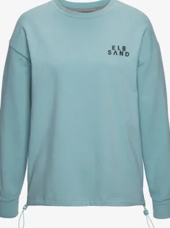 Sweat-shirt encolure ronde manches longues avec logo réglable