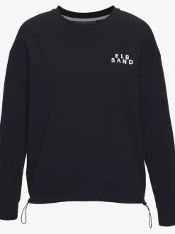 Sweat-shirt encolure ronde manches longues avec logo réglable