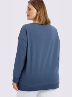 Sweatshirt imprimé floqué