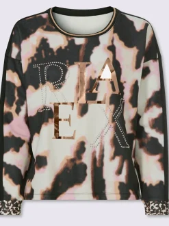 Sweatshirt imprimé mode