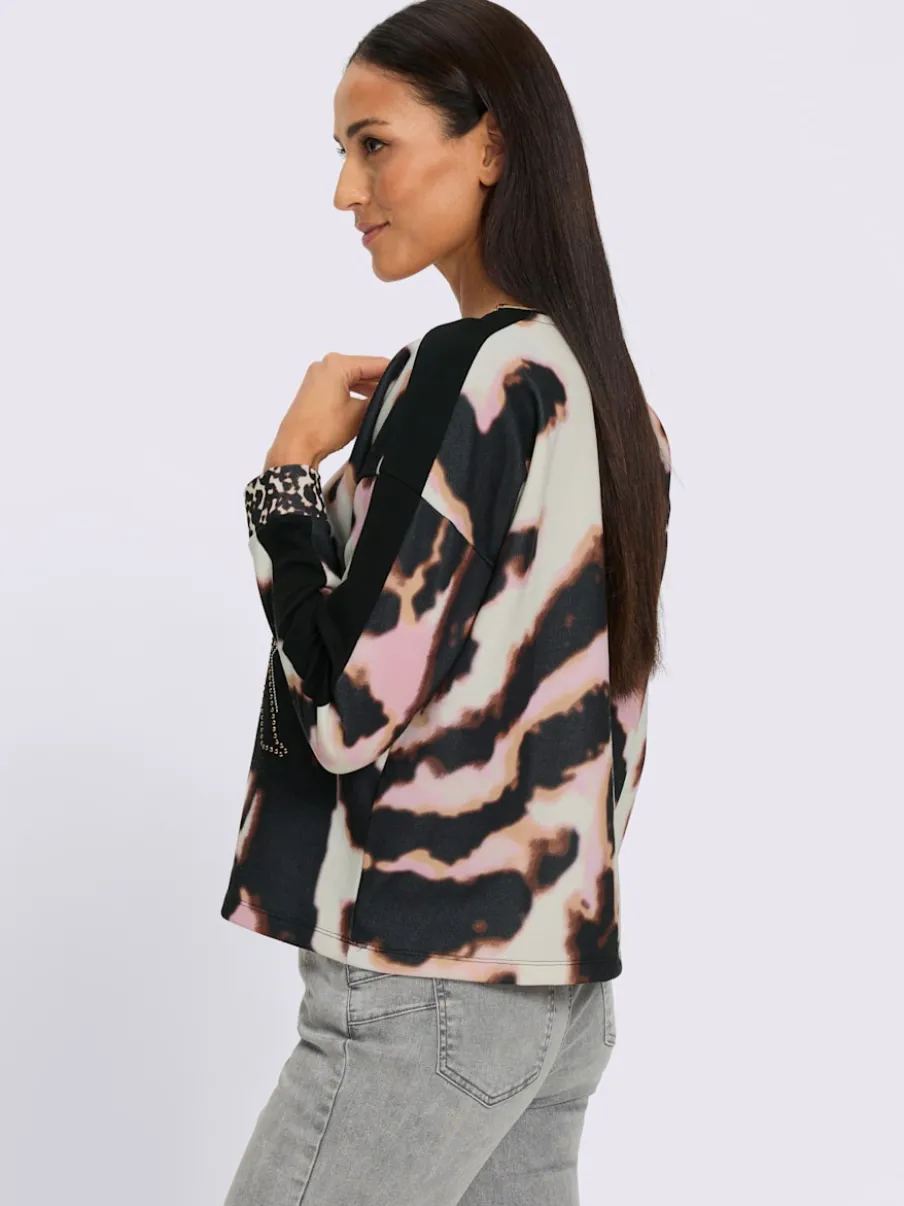 Sweatshirt imprimé mode