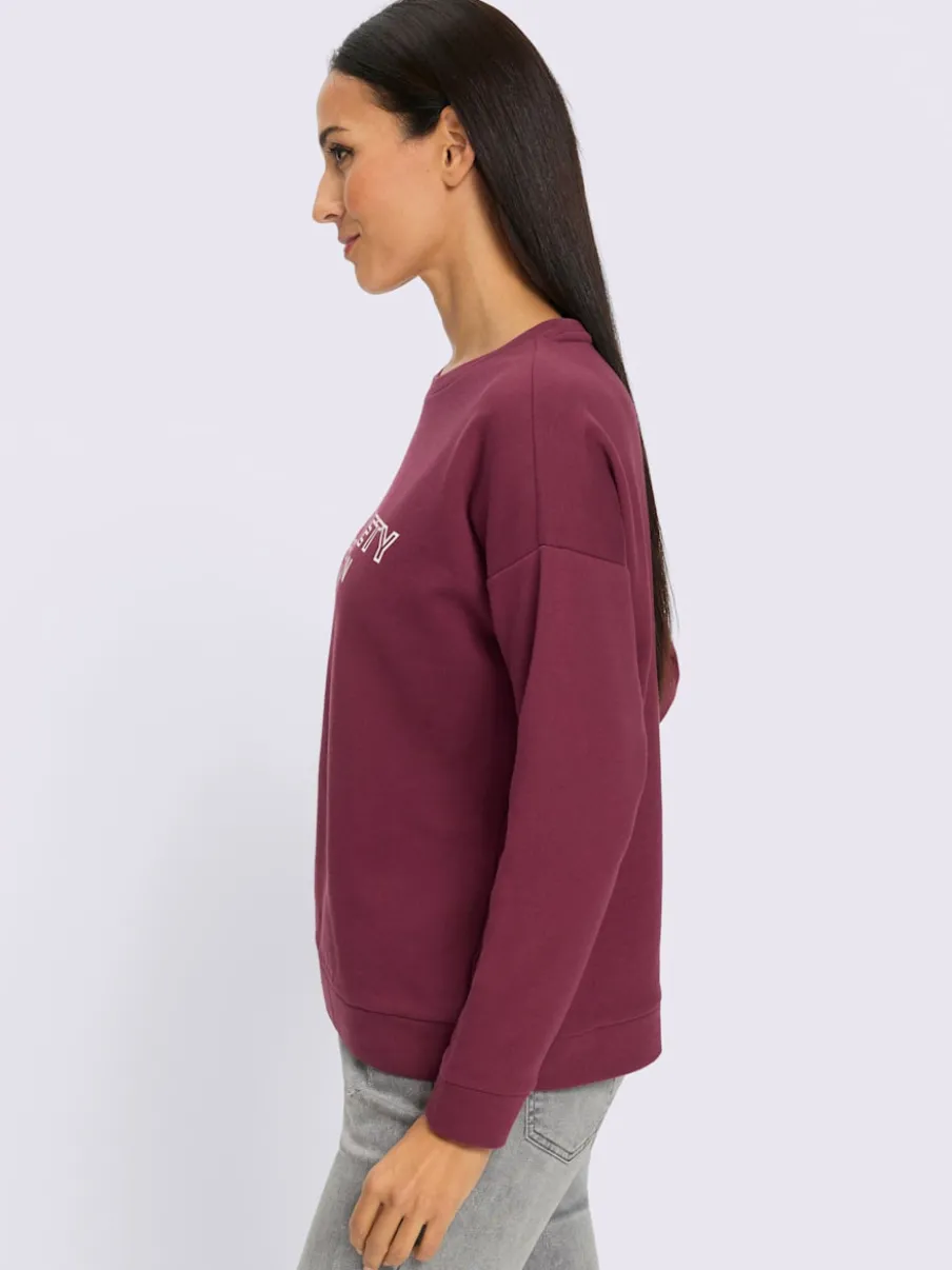 Sweatshirt inscription tendance