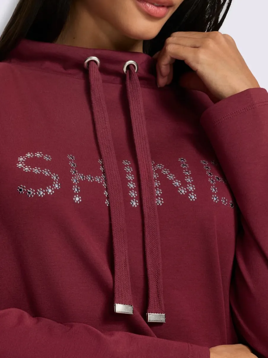Sweatshirt inscription tendance