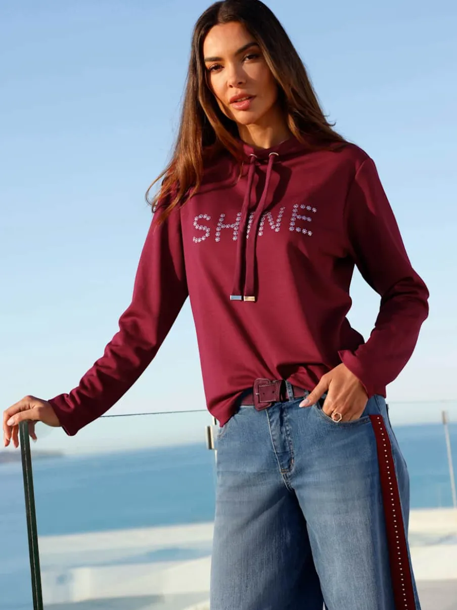 Sweatshirt inscription tendance