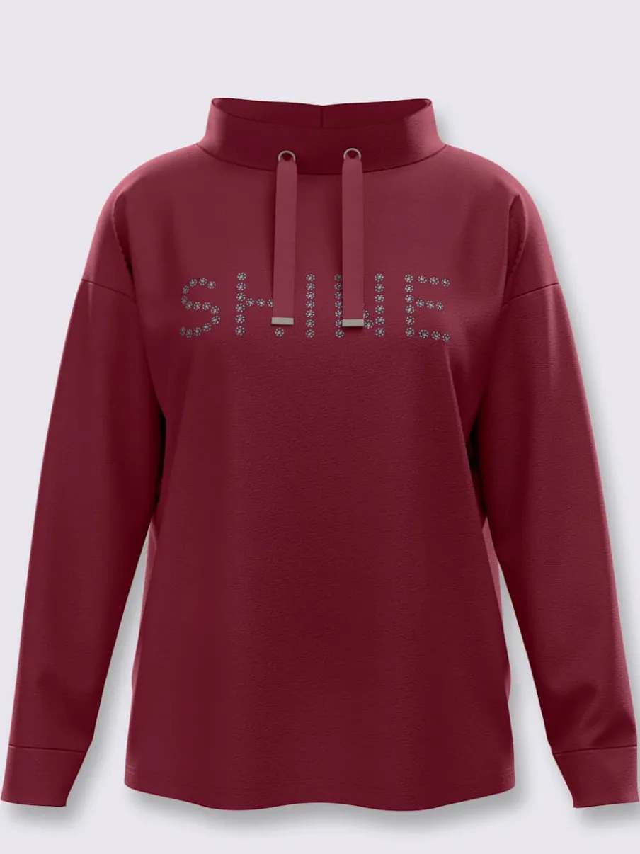 Sweatshirt inscription tendance