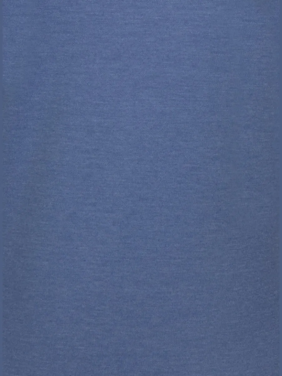 Sweatshirt long à col revers avec poche kangourou et logo cuivre