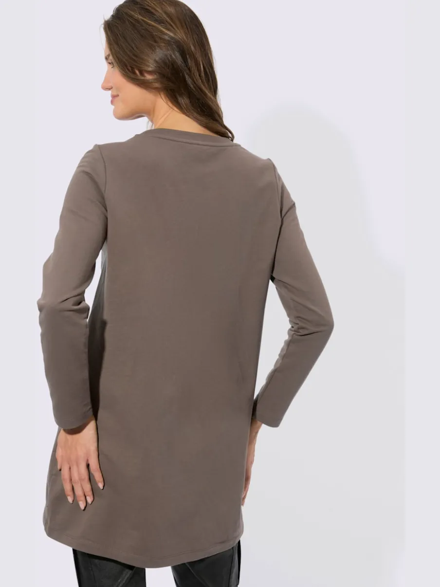 Sweatshirt long 50% coton