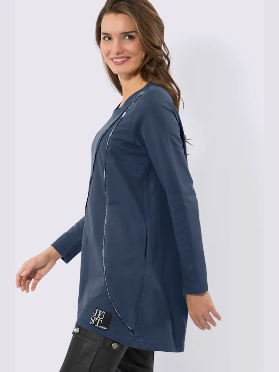 Sweatshirt long 50% coton