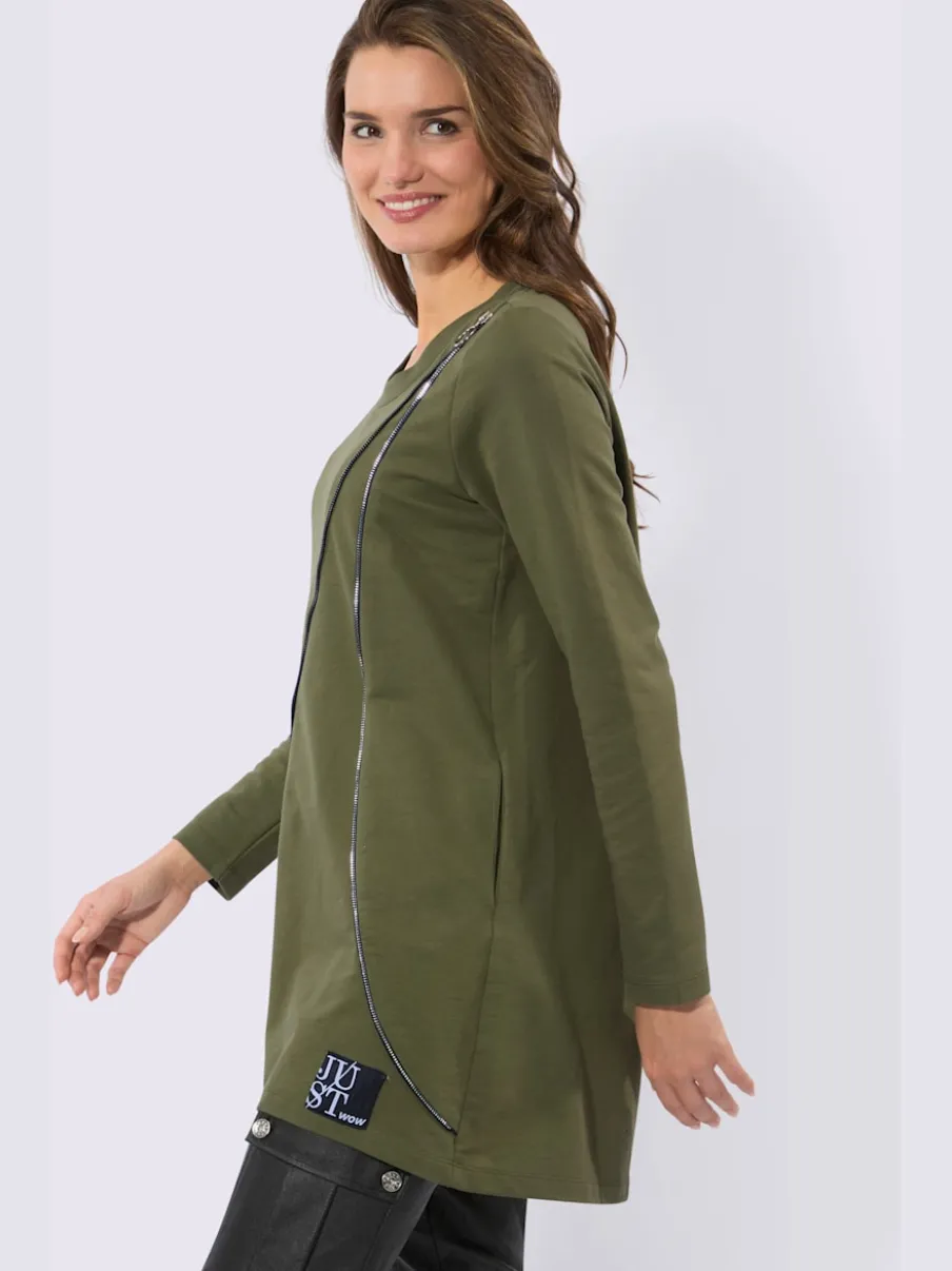 Sweatshirt long 50% coton