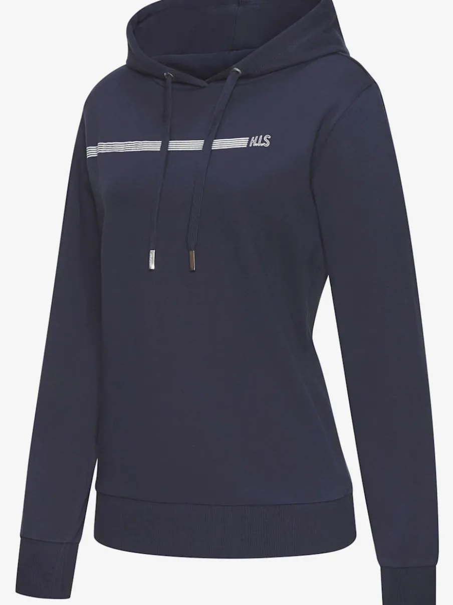Sweatshirt lounge avec capuche et bords-côtes élastiques