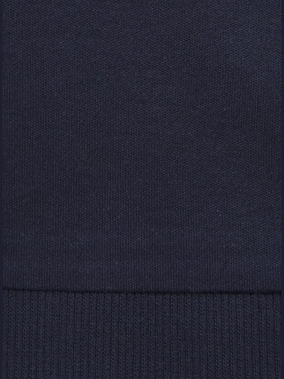 Sweatshirt lounge avec capuche et bords-côtes élastiques